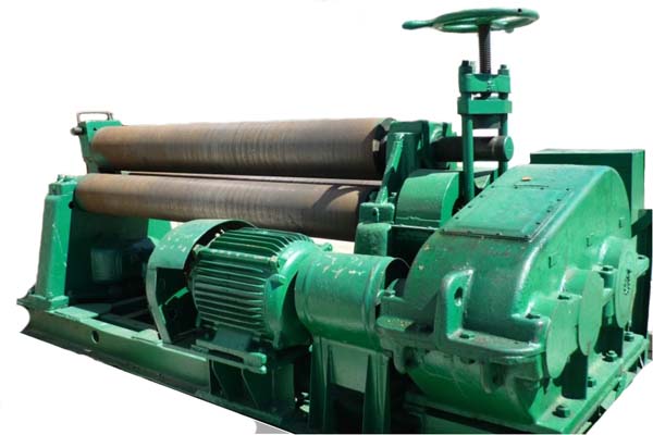 И-2222 Загальний вигляд  машины листогибочной трехвалковой